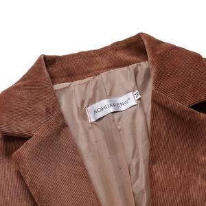 <strong>2025</strong> New <strong>Mens</strong> <strong>Suit</strong> Black Corduroy Jacket 6XL Business Casual Outfits Red Sport <strong>Coat</strong> Brown Blazer - Product Image 5