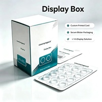 Fabricant d'emballages en blister PVC durables sur mesure, boîte blister vide, carte blister autocollante, emballage blister en carton, boîte de présentation