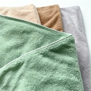 Factory Quick Dry Solid Color Thicken Microfiber <strong>Hair</strong> Turban Woven Antimicrobial Hypoallergenic Eco-Friendly <strong>Wrapping</strong> <strong>Towel</strong> for - Product Image 2