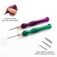 Aiguille à feutrer JP avec tête interchangeable, durable, pour tricot, broderie et poinçonnage