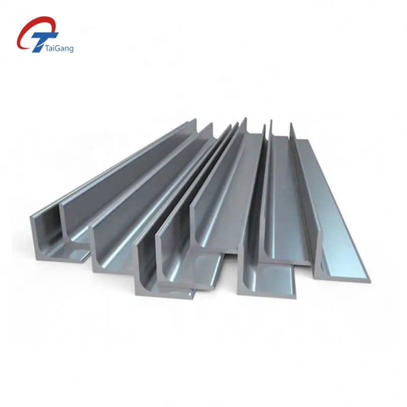 Best Selling 201 304 316 430Stainless Using For Structure Building Construction Standard Steel Angle