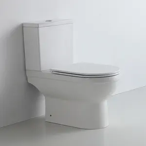 China New High Quality CE Water Mark Dual Export Bathroom Ceramic 2 Piece Toilet Inodoro