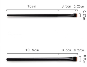 Xác Định Bút Kẻ Mắt Lông Mày Bàn Chải Trang Điểm Phẳng Cho Lông Mày - Product Image 2