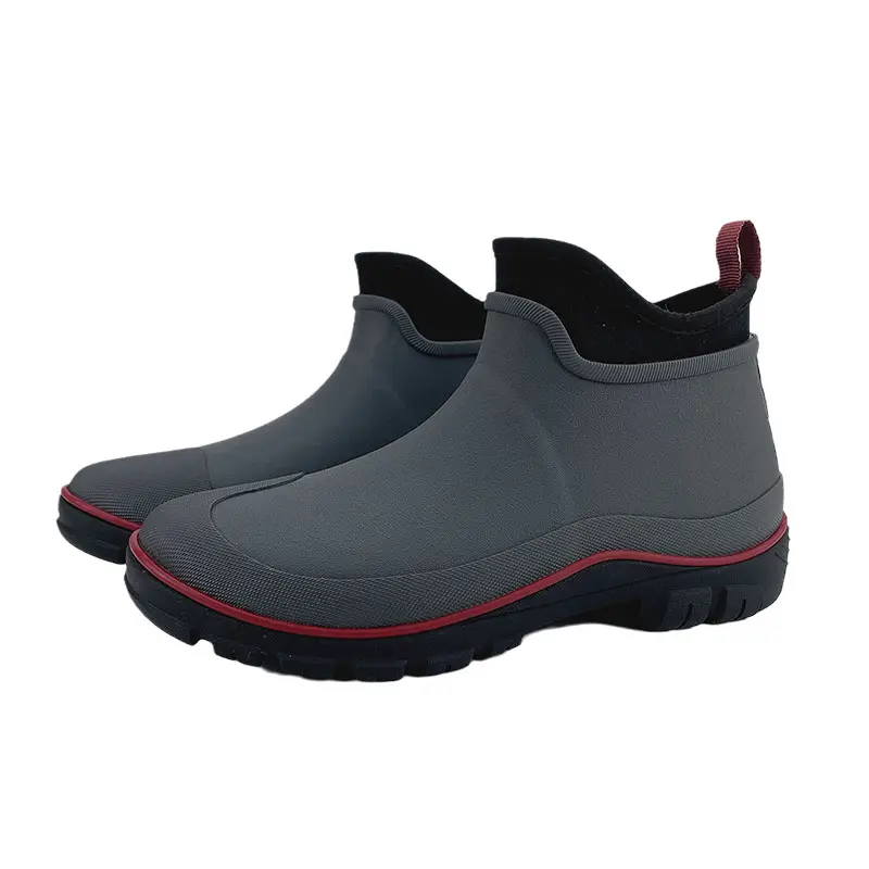 Unisex Waterproof Garden Shoes Women Rain Boots Men Car Wash Footwear Men's Rubber Garden Shoes