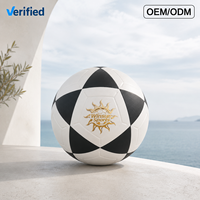 Ballon de football officiel taille 5 avec logo personnalisé, 32 panneaux, léger, durable, pour entraînement en intérieur et en extérieur, footvolleyball