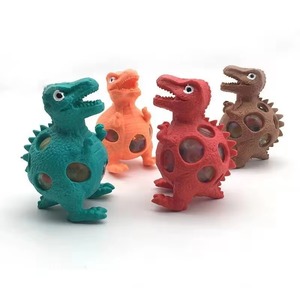 Jouet anti-stress créatif en forme de dinosaure, balle en maille souple et élastique, pour adultes et enfants, pour soulager le stress - Product Image 6