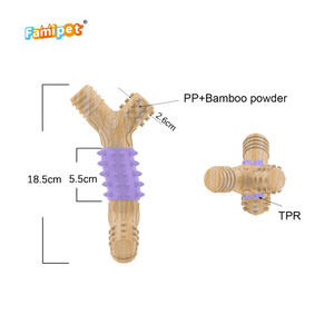Giocattolo per Cani Indistruttibile Famipet, Nuovo Design a Forma di Osso in <span class=keywords><strong>Nylon</strong></span> Resistente, Gioco da Masticare per Animali Domestici - Product Image 2