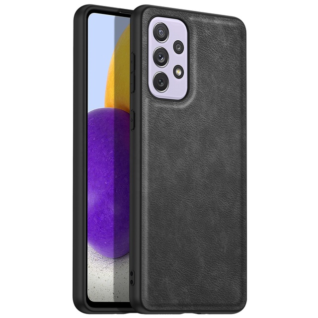 2022 High Quality Leather Phone Case for Samsung Galaxy A73 5G Litchi Pattern PU Protective Cover for Samsung A23