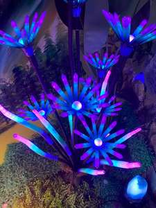 Instalación de luces Fantasy Bloom para decoración de jardines y parques, iluminación nocturna para escenarios de festivales y paisajes. - Product Image 1