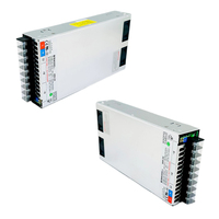 Alimentation industrielle monophasée Voltios 600W 24V 26.5A avec PFC actif, efficacité 89%, refroidissement par ventilateur, adaptateur d'alimentation fermé, 100% de charge