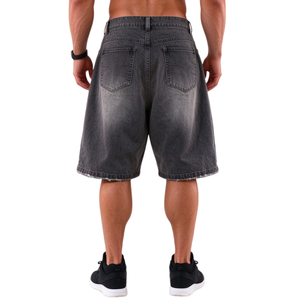 Pantalones Cargo de Mezclilla Tejida Transpirable y Ecológica, Estilo Urbano, Personalizados, Vintage, Desgastados, de Cintura Alta, Holgados, para Hombre, Verano - Product Image 6