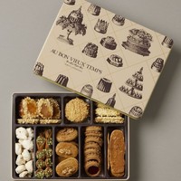 Boîte à biscuits rectangulaire en gros, en fer blanc de qualité alimentaire, hermétique, pour stockage de biscuits, emballage en vrac, logo personnalisé