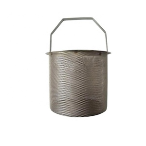 Panier en maille de <span class=keywords><strong>titane</strong></span> de type seau pour le <span class=keywords><strong>traitement</strong></span> de <span class=keywords><strong>surface</strong></span> des petites pièces - Product Image 6