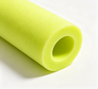 Manchon en mousse de caoutchouc nitrile NBR Visai, léger et amortissant, tube en mousse creuse avec bouchon d'étanchéité en caoutchouc pour équipement de sport