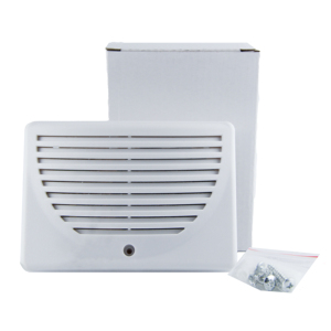 Sirène d'alarme à double tonalité piézoélectrique à haut niveau sonore 110 dB, 12 V CC, matériau ABS, certifiée CE pour système de sécurité domestique - Product Image 6