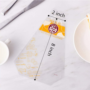 Sacchetti di Plastica per Sandwich Contenitore Triangolare Pieghevole Facile da Aprire per Imballaggio Alimentare - Product Image 5