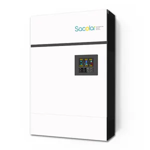 Solar and utility grid can power loads together 500Voc offgrid inverters integrated with a MPPT solar charge controller