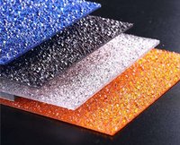 Feuille acrylique texturée transparente 4x8 pieds, 100% vierge, haute qualité, feuille acrylique marbrée transparente, 5mm/8mm/12mm, service de découpe