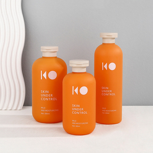 Botella de Champú Rosa de <span class=keywords><strong>200</strong></span> ml para Niños con Cierre Izquierdo y Derecho, Dispensador de Bomba Blanco, Tapa Abatible, Botella de Champú y Loción de 250 ml y 8 oz con Tapa Abatible - Product Image 3