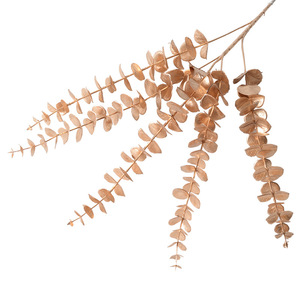 5 Fourchette <span class=keywords><strong>Eucalyptus</strong></span> Plante Simulation Or Argent Feuille <span class=keywords><strong>En</strong></span> Plastique Souple Vert Décor À La Maison <span class=keywords><strong>Pot</strong></span> pour Noël Saint Valentin Mariage - Product Image 2