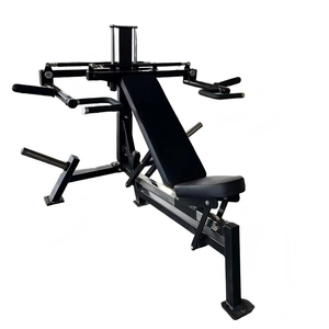 <span class=keywords><strong>Banc</strong></span> <span class=keywords><strong>de</strong></span> <span class=keywords><strong>musculation</strong></span> et presse à épaules 3-en-1 réglable, équipement <span class=keywords><strong>de</strong></span> fitness multifonctionnel pour la maison et la salle <span class=keywords><strong>de</strong></span> sport - Product Image 1