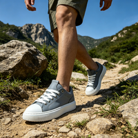 Chaussures décontractées pour hommes, baskets tendance, baskets personnalisables à tige basse pour hommes