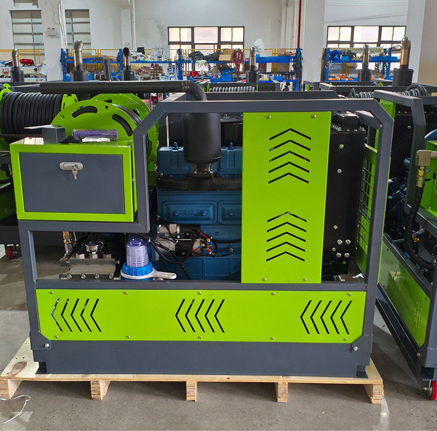 mini reel sewer jetter