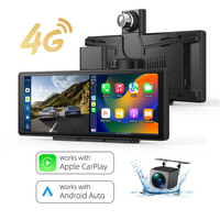 4G Dashcam CarPlay Layar Android DVR Mobil 10.26" GPS Navigasi Sistem Keamanan Mobil Garansi 1 Tahun Pabrik Produsen