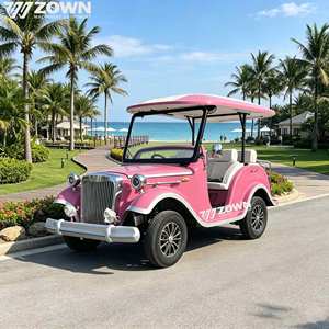 Convertible Vintage Electric Classic Tourist Car CE Certified Antique Sightseeing Shuttle Cart For Wedding And Park - Product Image 1