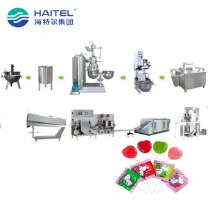 Automatic packing and forming for full Irregular lollipop molded production line