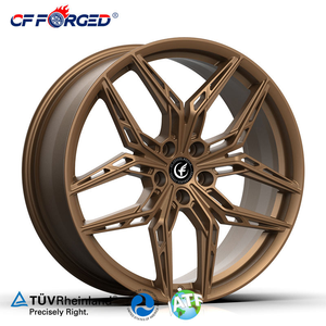 Cerchi in Lega Forgiati CF 5x114.3 Finitura Bronzo Nuovi per SF90 Spider 296 GTB GTS 812 Competizione 12Cilindri SP3 20/25mm 21 Pollici - Product Image 6