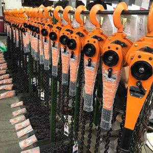 Ручной цепной таль 0.5Т, 0.75Т, 1.5Т, высококачественный стальной цепной подъемник, лебедка с роликами - Product Image 4