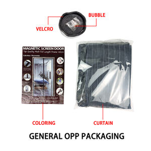 Cortina Magnética <span class=keywords><strong>Antimosquitos</strong></span> para <span class=keywords><strong>Puerta</strong></span>, Cortina de Red Autoadhesiva con Franjas para <span class=keywords><strong>Puerta</strong></span>, Protección Contra el Calor del Verano - Product Image 6