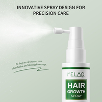 Spray Capillaire Bloqueur de DHT avec Logo Personnalisé Huile de Croissance des Cheveux pour Hommes Huile de Pousse Frontale pour Garçons