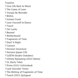Daft Punk Random Access Memories 10th Anniversary Expanded Edition 2CD, Incluye 9 Outtakes Sin Publicar - Product Image 4