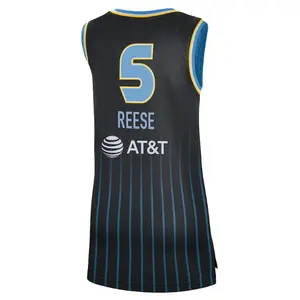 Camisa de basquete feminina Chicago 10 Angel Reese de melhor qualidade costurada/Hot Press