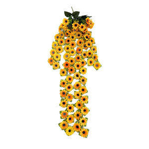 Fábrica de Flores Meiyu, Girasol Artificial Colgante, Flor de Seda Amarilla, Decoración para Bodas y Hogar - Product Image 5