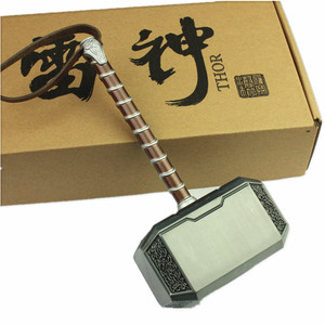 Martillo de Thor original, herramientas para armas, <span class=keywords><strong>Marvel</strong></span> <span class=keywords><strong>legends</strong></span>, tamaño real 1:3 - Product Image 2