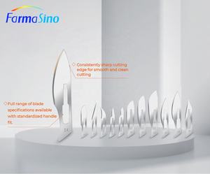 להב אקסל כירורגי חד פעמיות 10 15 לא 11 להב כירורגי להב פחמן פלדה כירורגי - Product Image 6