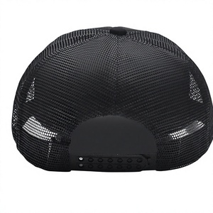 Casquette de <span class=keywords><strong>camionneur</strong></span> personnalisée style européen-américain avec broderie de feuilles sur la visière, en mousse, pour l'été, la plage, la mode, les fêtes, en jean et maille - Product Image 3
