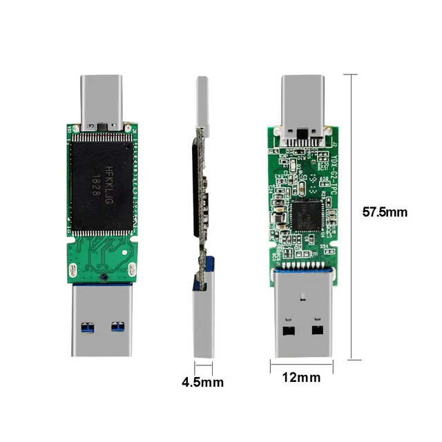 Mini Usb Pcb Boards Udp 2.0/3.0 Flash Memory Udp Usb Flash Drive Micro Gift Otg Usb 3.0 Chip Wholesale Grade-A Memory Stick Chip