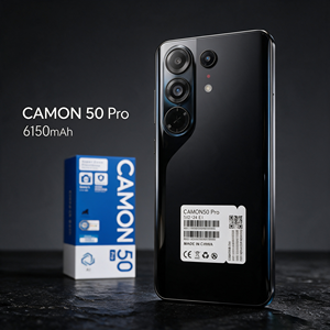 โทรศัพท์มือถือ Camon 50 Pro LTE 5G หน้าจอ 6.8 นิ้ว AMOLED 2K ระบบปฏิบัติการ Android 15 รองรับสองซิม ความจุ 512GB แรม 16GB ของแท้ - Product Image 4