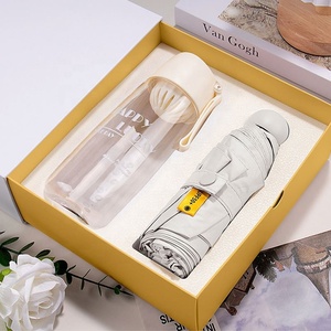 <strong>2026</strong> <strong>New</strong> <strong>Product</strong> Business <strong>Promotion</strong> Notebook Gift Christmas Day Graduation Gift Set With Vacuum Cup Umbrella Pen - Product Image 1