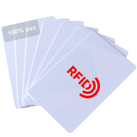 Benutzer definierte wasserdichte Kunststoff PVC kontaktlose Smart Chip 13,56 MHz Student ID Mitarbeiter Hotel Schlüssel karten Tür Zugangs kontrolle NFC RFID-Karte