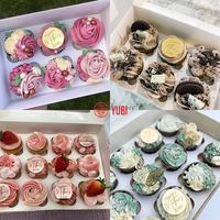 Großhandel Kuchendekoration Maßgefertigte Form Hochwertiger Acryl-Kuchenaufsatz zum Verkauf