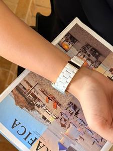 สายนาฬิกาซิลิโคนรุ่นใหม่สำหรับ <span class=keywords><strong>Apple</strong></span> <span class=keywords><strong>Watch</strong></span> ขนาด 38 <span class=keywords><strong>40</strong></span> 41 42 44 45 49 มม. สายรัดข้อมือแบบโซ่ - Product Image 5