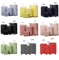 Valise de cabine portable de luxe de 20 pouces, légère et au style moderne, pour l'aéroport et les voyages