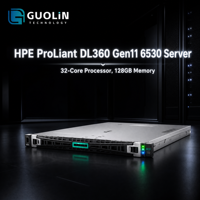 Server Inference AI Berkinerja Tinggi HPE ProLiant DL360 Gen11 1U Intel 6530 32-Core 128GB PCIe 5.0