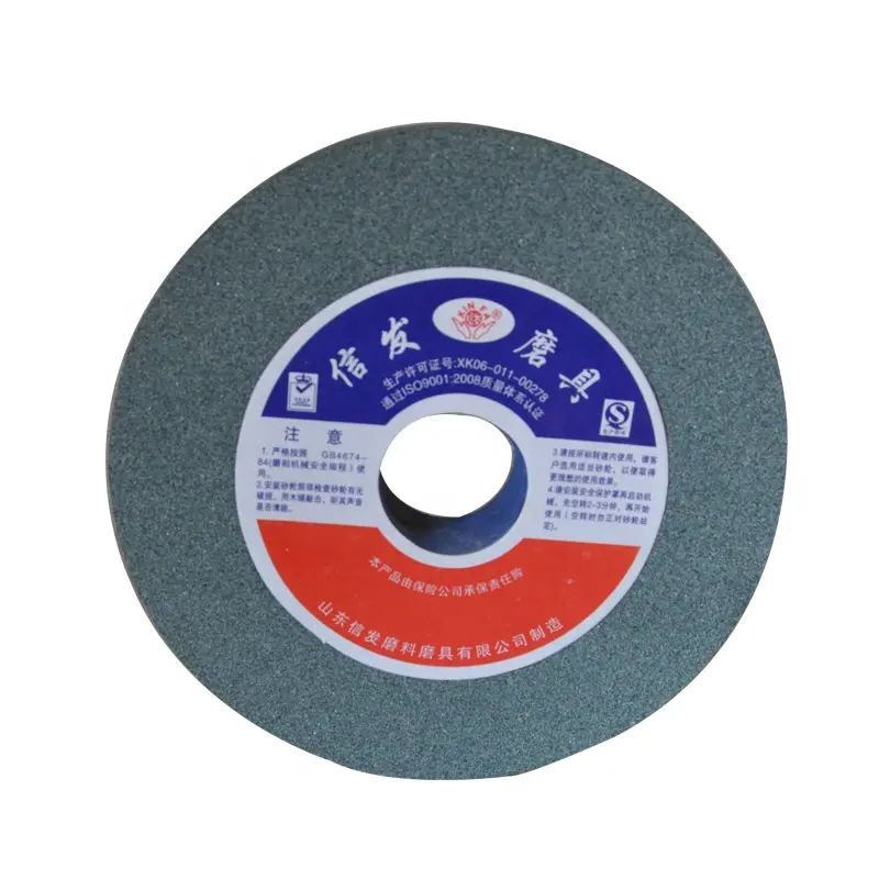 Bench Grinding Wheels for Silicon Carbide OEM 5 6 7 8 9 10 Aluminum Oxide Grinding Wheel Stone Size 12x40x6 M # GC Wheels
