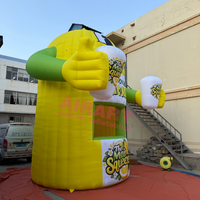 Stand de limonade gonflable à vendre, Tente de vente de jus de citron gonflable avec impression de logo gratuite, Stand gonflable le plus vendu de l'été